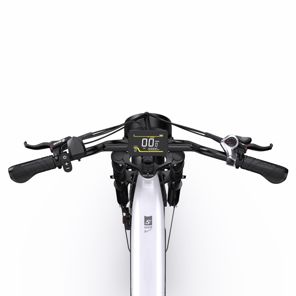 ONESPORT OT08 PRO 20" Fat Tire vélo électrique à suspension intégrale Moteur 500W 48V 18Ah*2 Batterie double