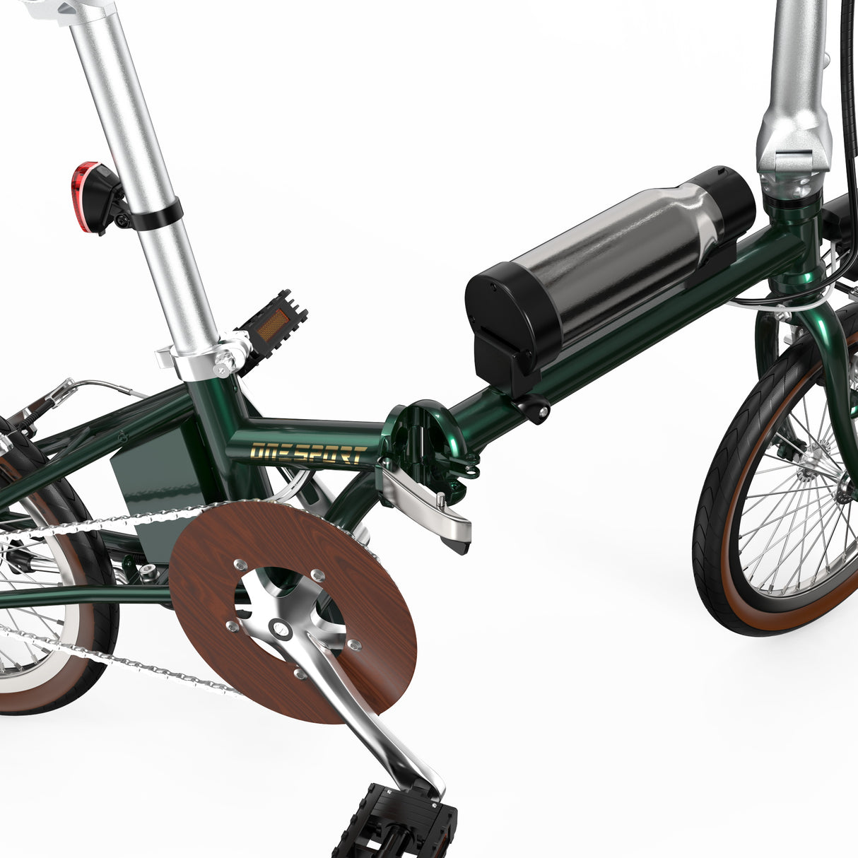 ONESPORT OT02 16" Vélo Électrique Pliant 250W Moteur 36V 5.2Ah Batterie