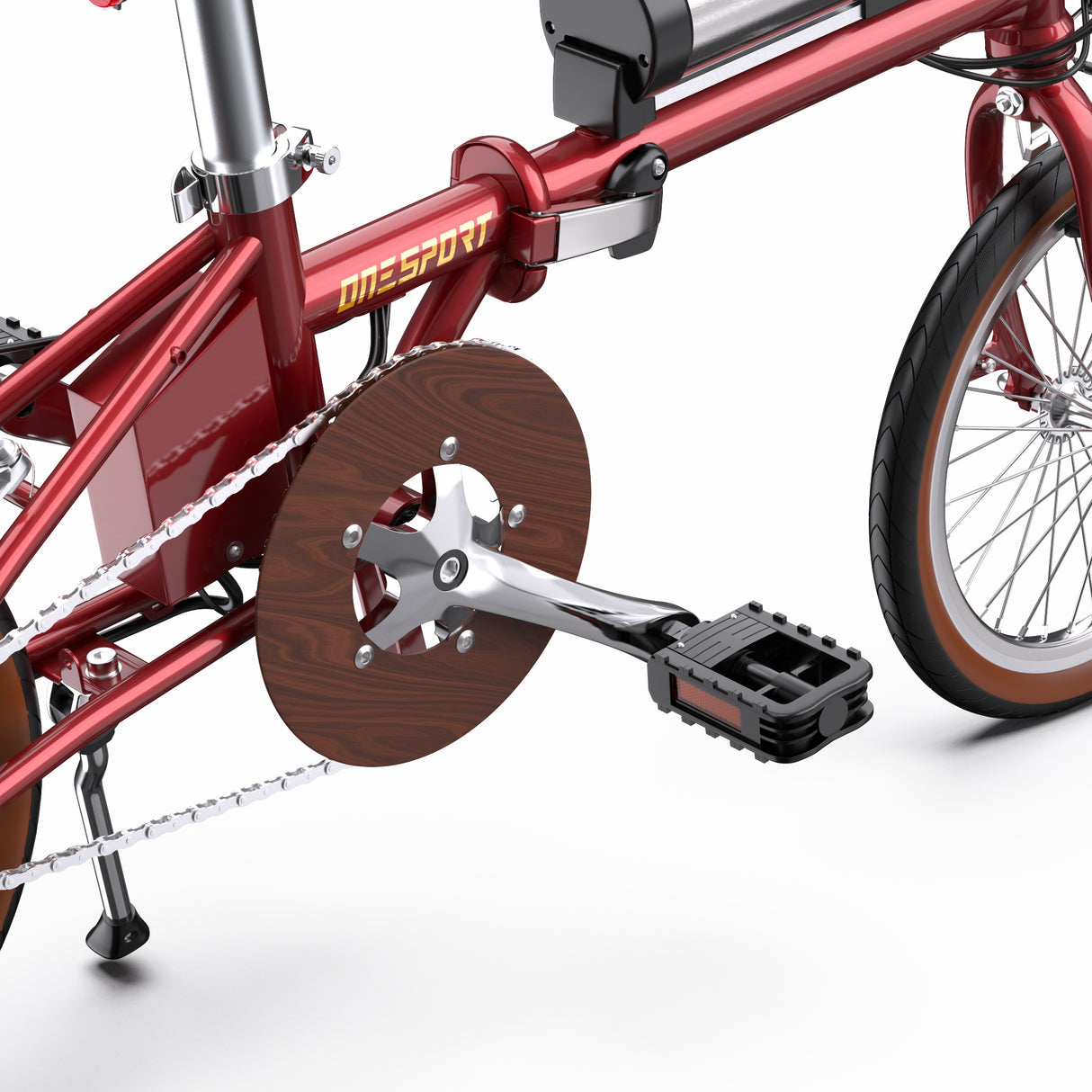 ONESPORT OT02 16" Vélo Électrique Pliant 250W Moteur 36V 5.2Ah Batterie