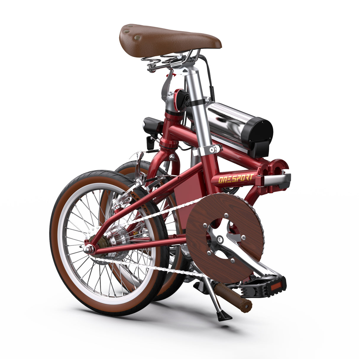 ONESPORT OT02 16" Vélo Électrique Pliant 250W Moteur 36V 5.2Ah Batterie