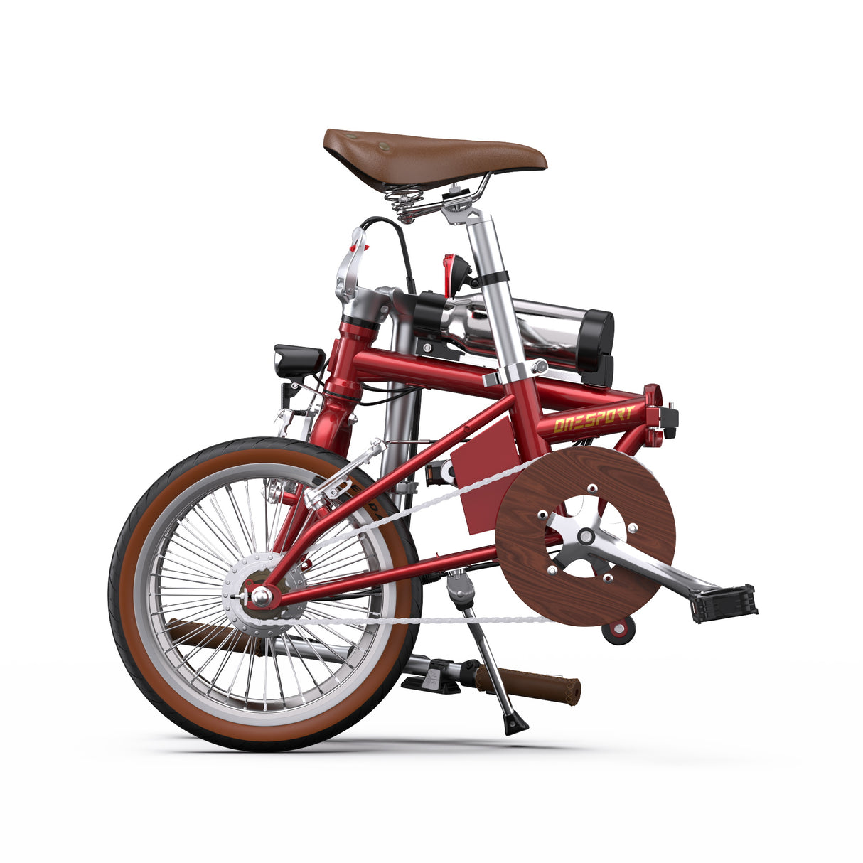 ONESPORT OT02 16" Vélo Électrique Pliant 250W Moteur 36V 5.2Ah Batterie