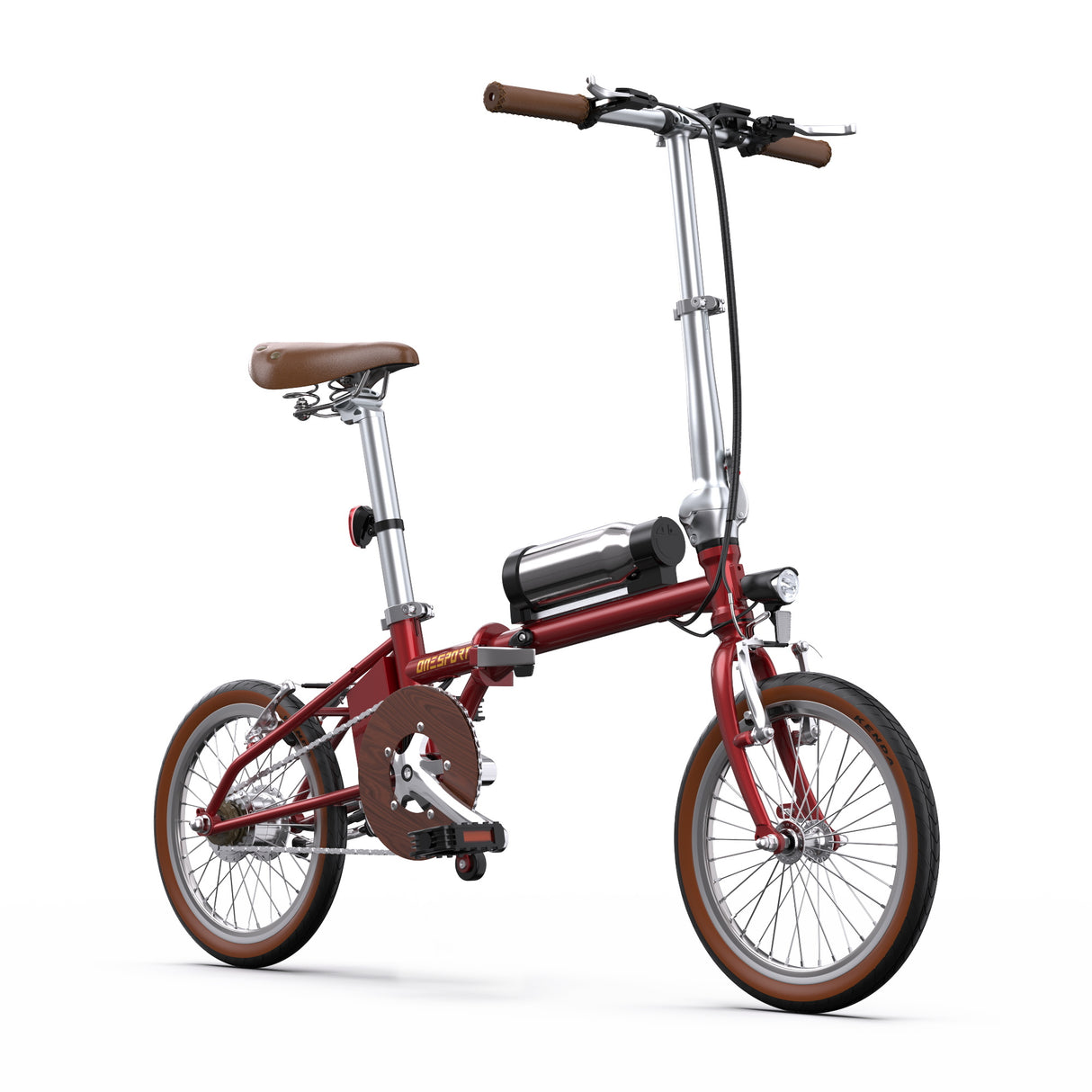 ONESPORT OT02 16" Vélo Électrique Pliant 250W Moteur 36V 5.2Ah Batterie