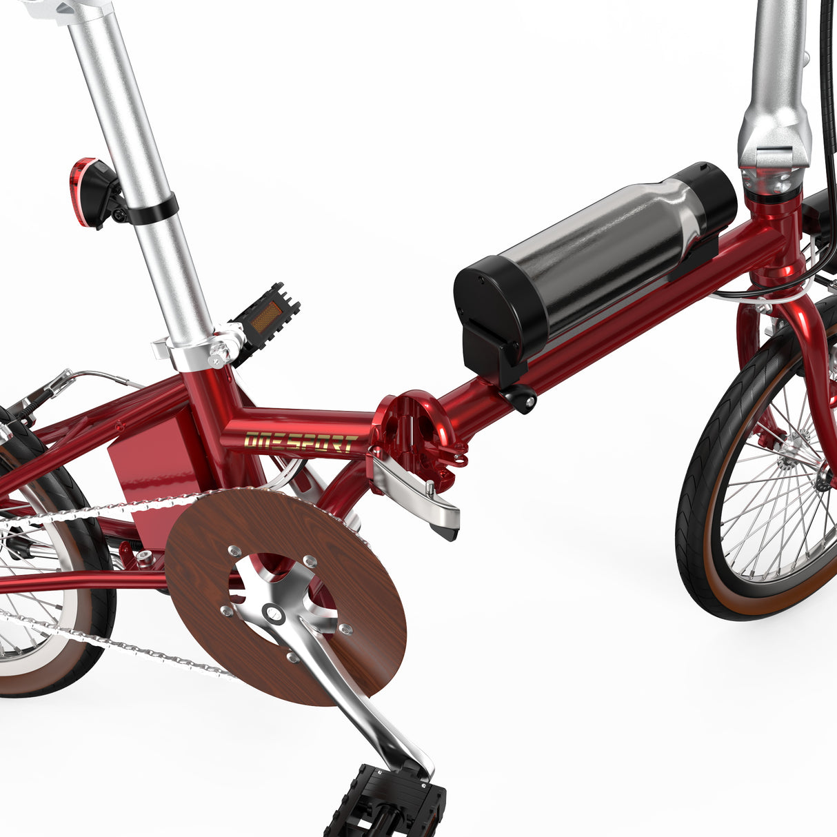 ONESPORT OT02 16" Vélo Électrique Pliant 250W Moteur 36V 5.2Ah Batterie