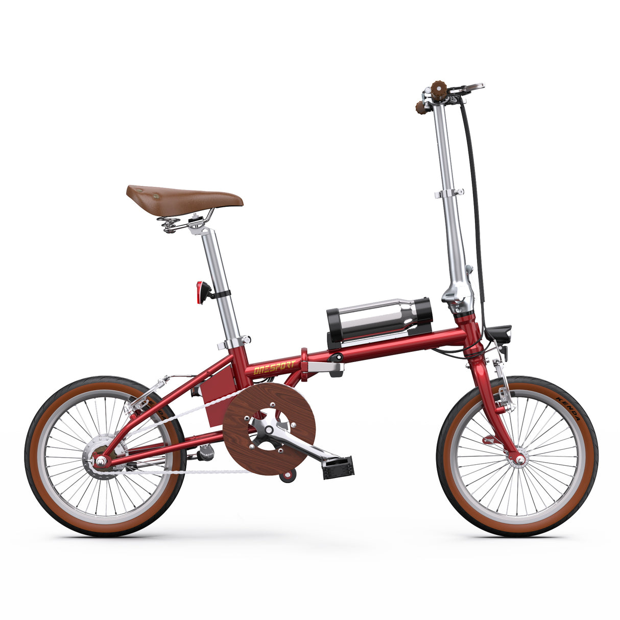 ONESPORT OT02 16" Vélo Électrique Pliant 250W Moteur 36V 5.2Ah Batterie