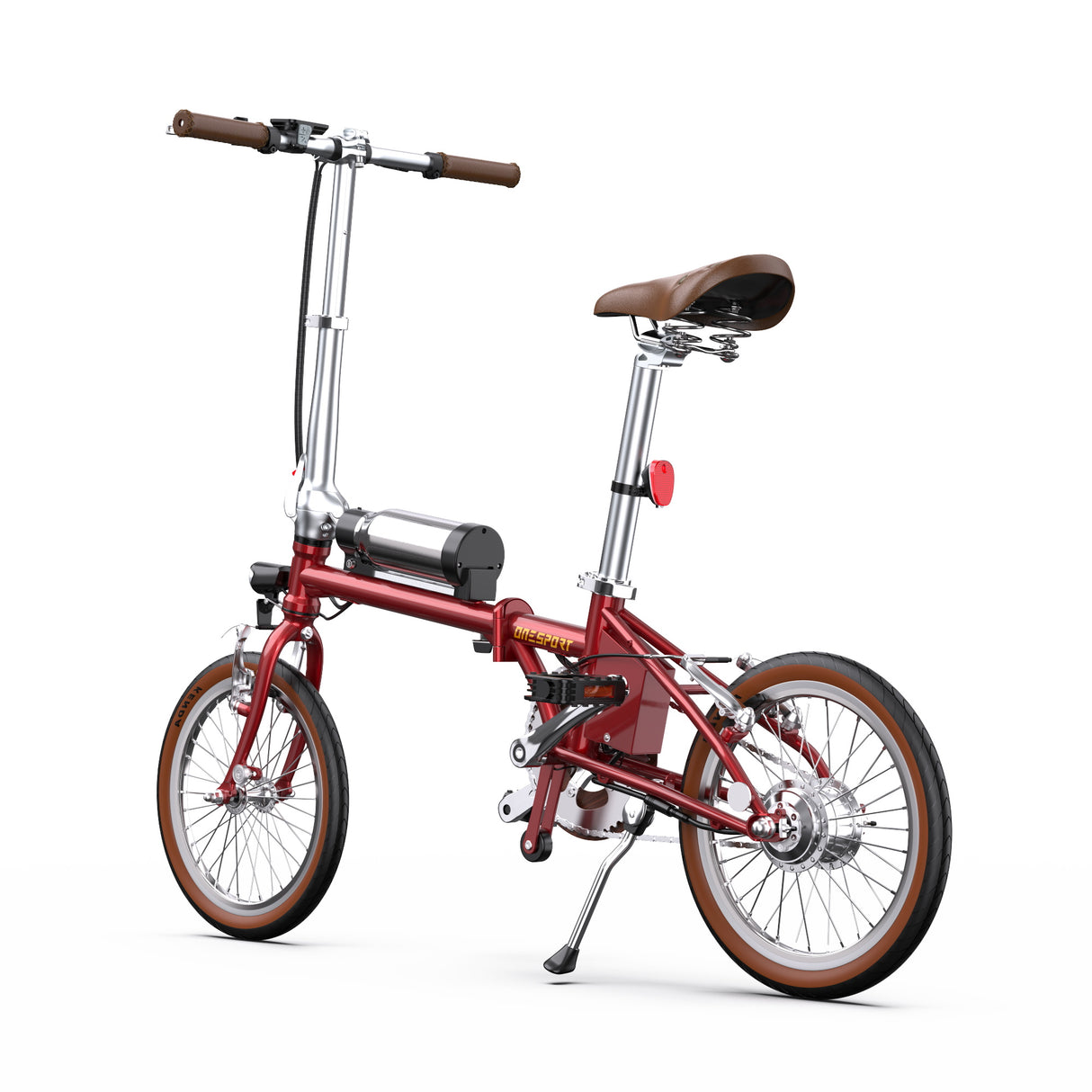ONESPORT OT02 16" Vélo Électrique Pliant 250W Moteur 36V 5.2Ah Batterie