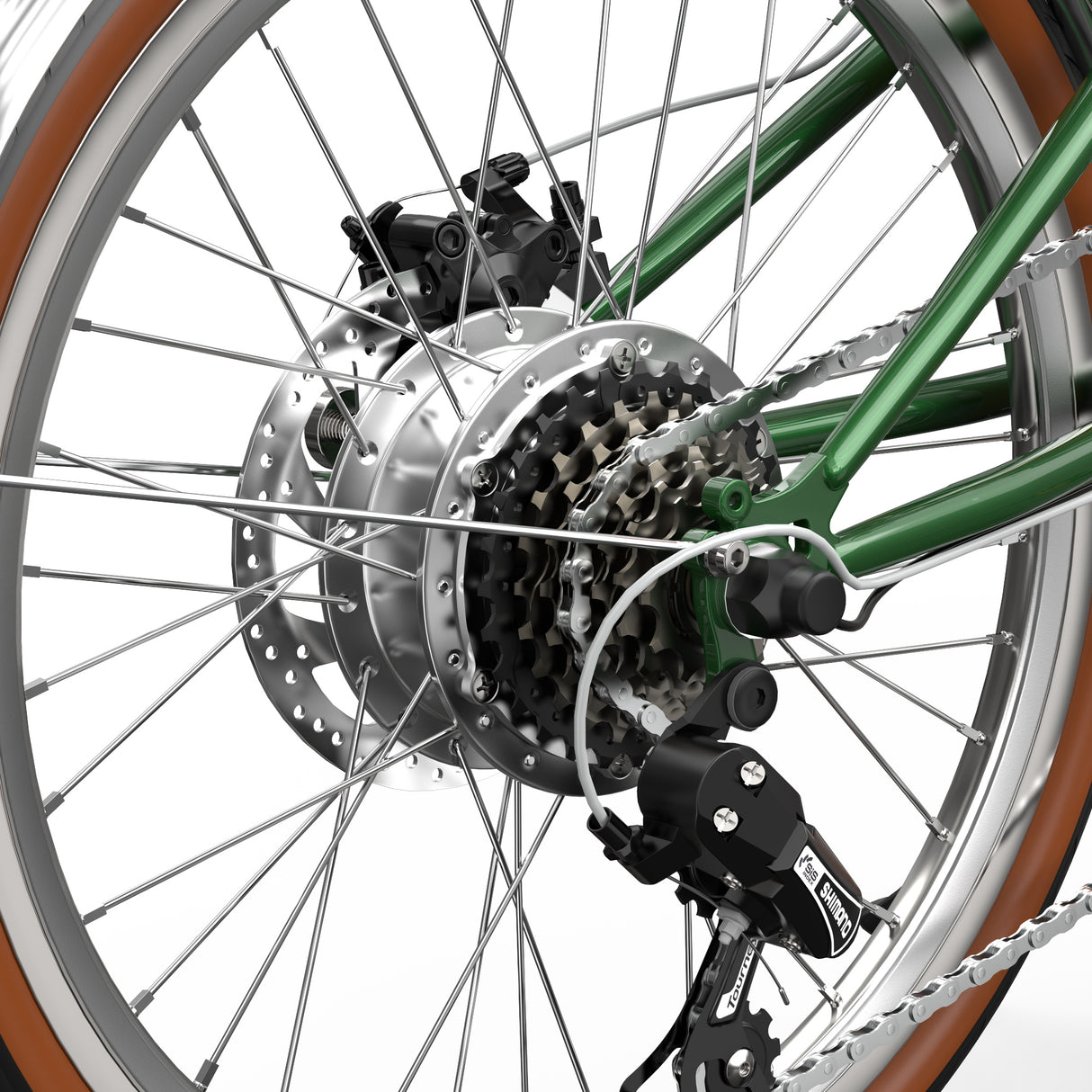 ONESPORT OT02 PRO 20" Vélo électrique pliant 250W moteur 36V 5.2Ah Batterie