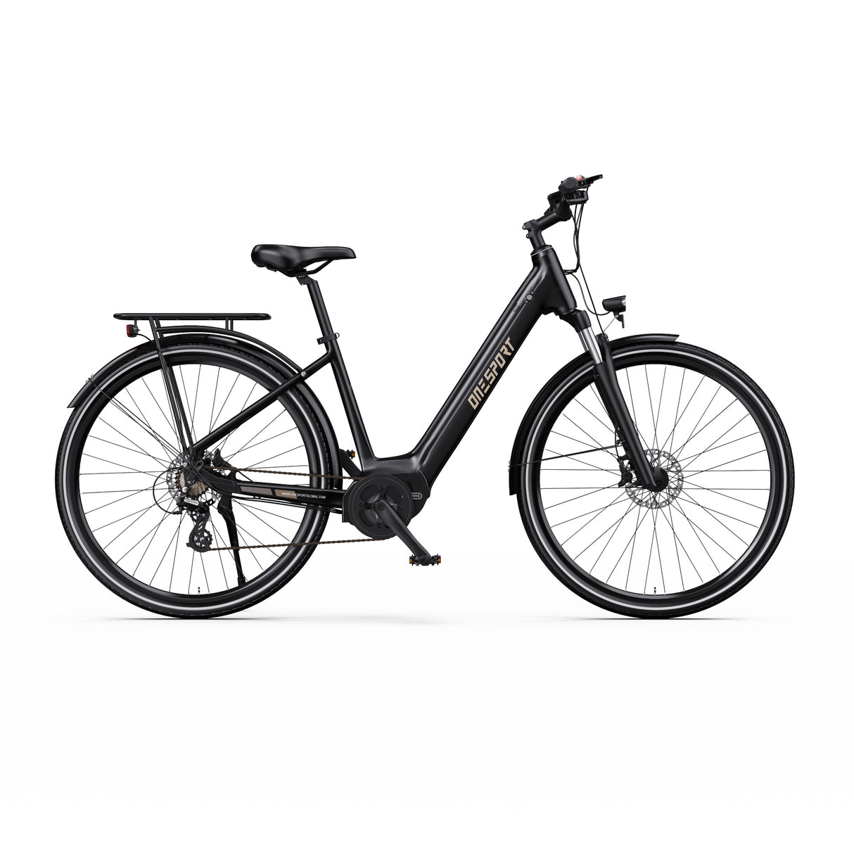 ONESPORT OT07 27.5" Vélo électrique de banlieue 250W Moteur 36V 14Ah Batterie