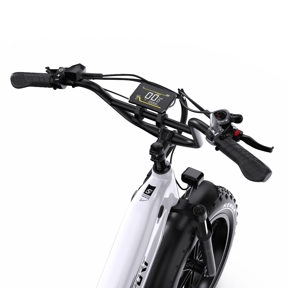 ONESPORT OT08 Vélo Électrique Tout-Terrain 20" Pneus Surdimensionnés Moteur 500W 48V 18Ah Batterie