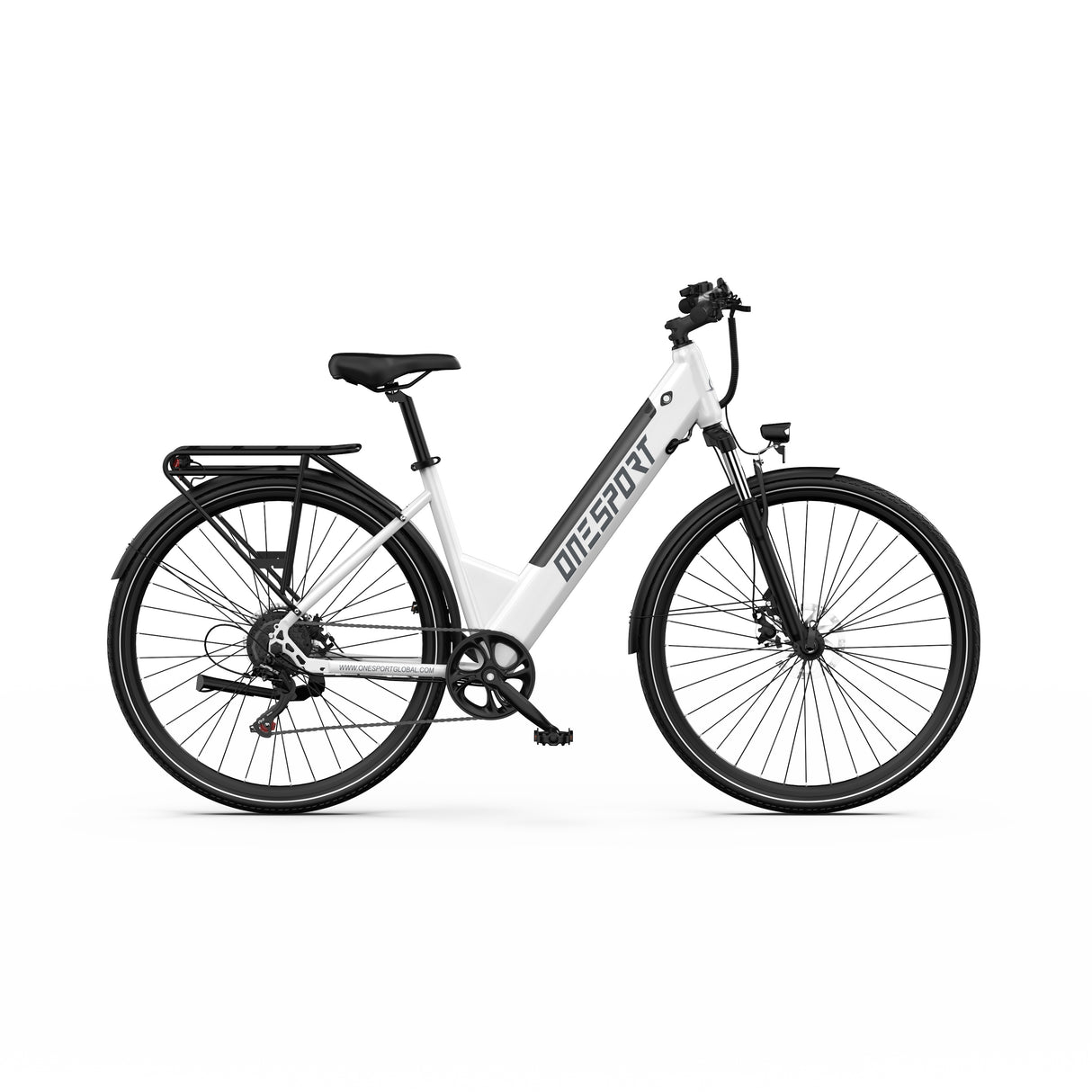 ONESPORT OT12 27.5" Vélo Électrique Urbain 250W Moteur 36V 13Ah Batterie Prise en Charge de l'App