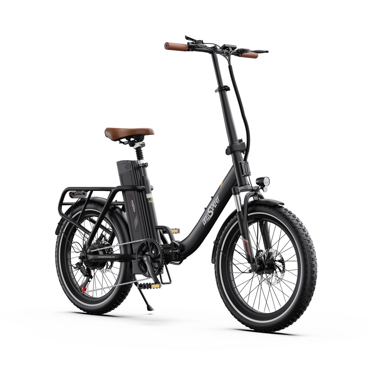 ONESPORT OT16-2 20" Vélo électrique Pliant 250W Moteur 48V 17Ah Batterie Application de soutien