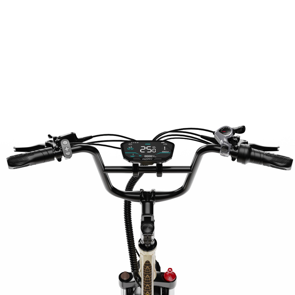 ONESPORT OT30 PRO 20" Tricycle Électrique Pliable 3 Roues Moteur 500W 48V 18Ah Batterie