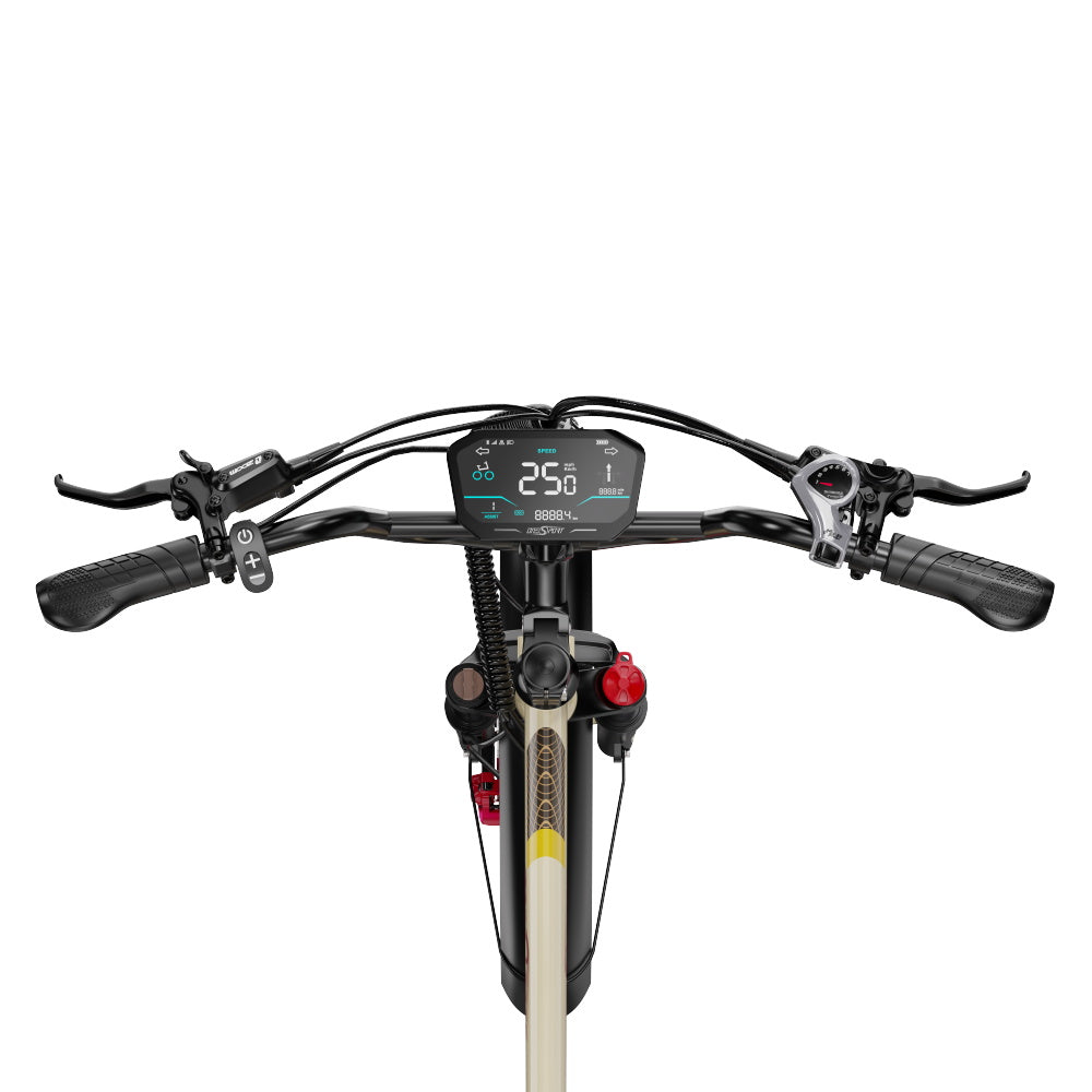 ONESPORT OT30 PRO 20" Tricycle Électrique Pliable 3 Roues Moteur 500W 48V 18Ah Batterie