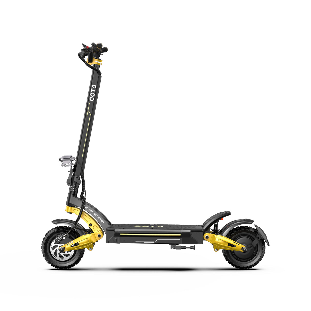 OOTD S30 Trottinette Electrique Tout Terrain 10 Pouces 1200W*2 Double Moteur 52V 23.4Ah Batterie