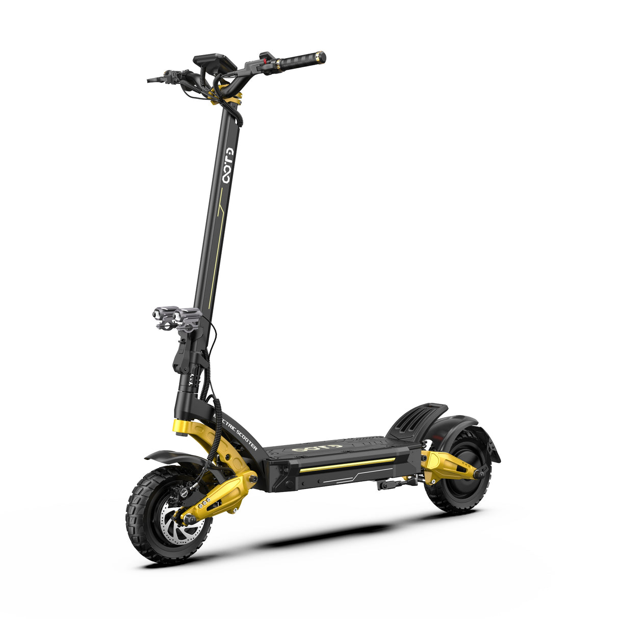 OOTD S30 Trottinette Electrique Tout Terrain 10 Pouces 1200W*2 Double Moteur 52V 23.4Ah Batterie