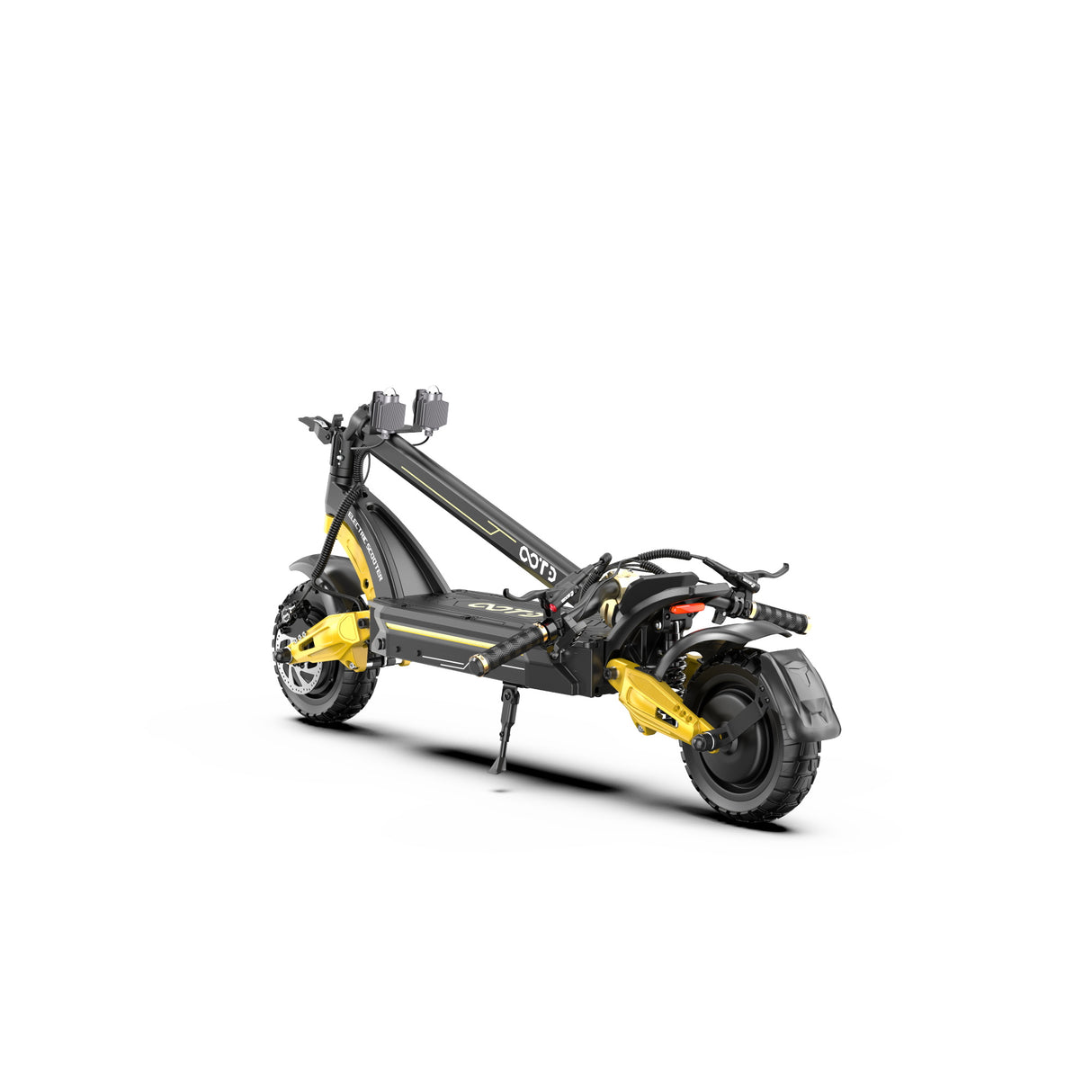OOTD S30 Trottinette Electrique Tout Terrain 10 Pouces 1200W*2 Double Moteur 52V 23.4Ah Batterie