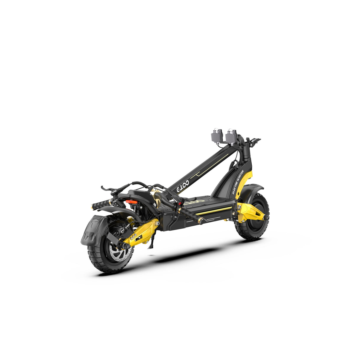 OOTD S30 Trottinette Electrique Tout Terrain 10 Pouces 1200W*2 Double Moteur 52V 23.4Ah Batterie