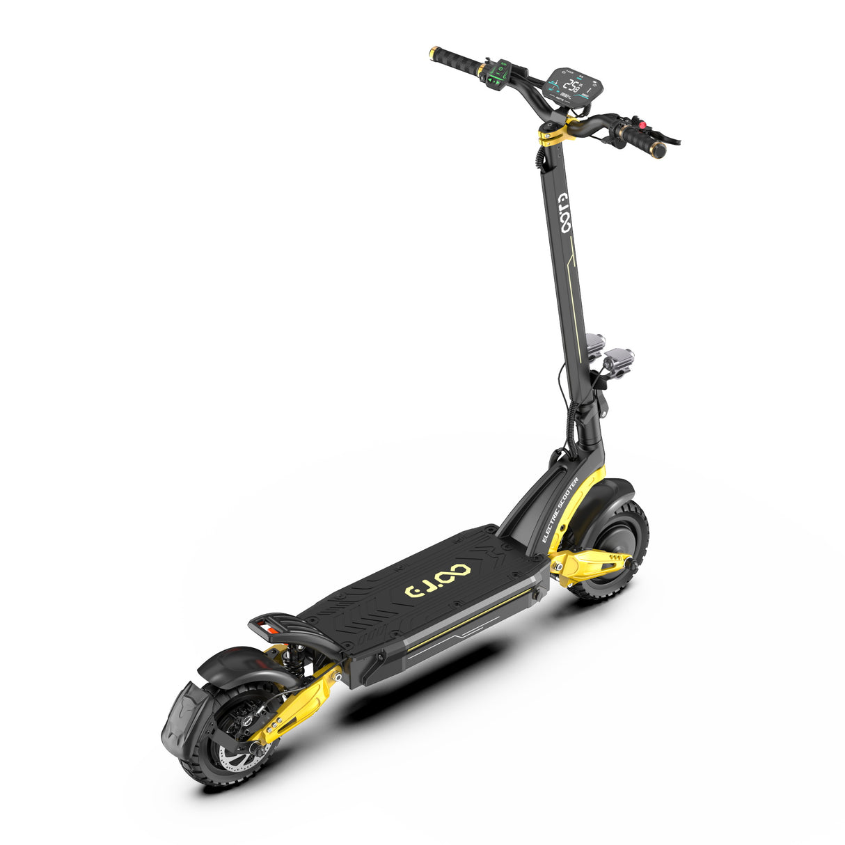 OOTD S30 Trottinette Electrique Tout Terrain 10 Pouces 1200W*2 Double Moteur 52V 23.4Ah Batterie