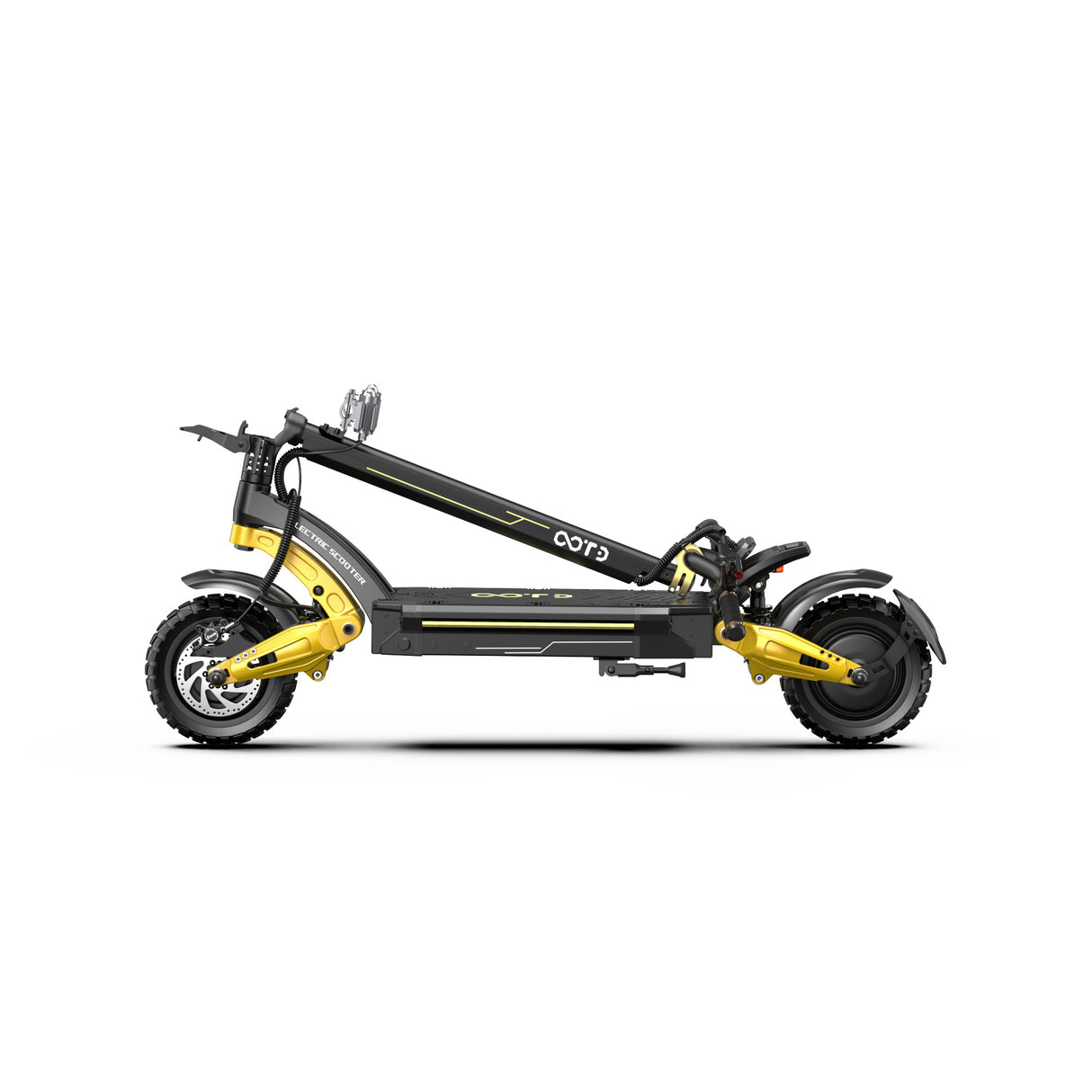 OOTD S30 Trottinette Electrique Tout Terrain 10 Pouces 1200W*2 Double Moteur 52V 23.4Ah Batterie