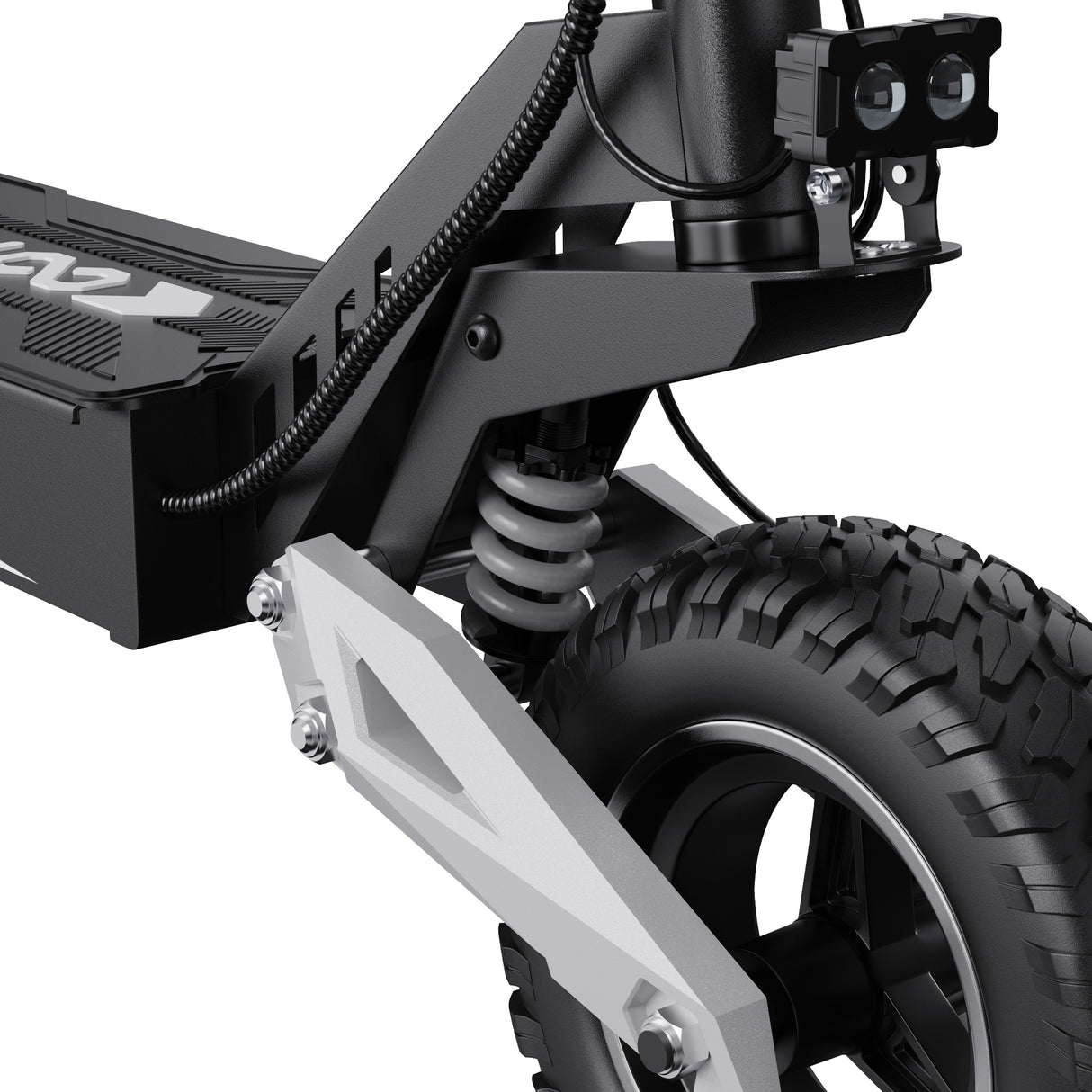 OOTD T10 11" Trottinette Électrique Tout Terrain Moteur 500W 48V 13.5Ah/18Ah Batterie