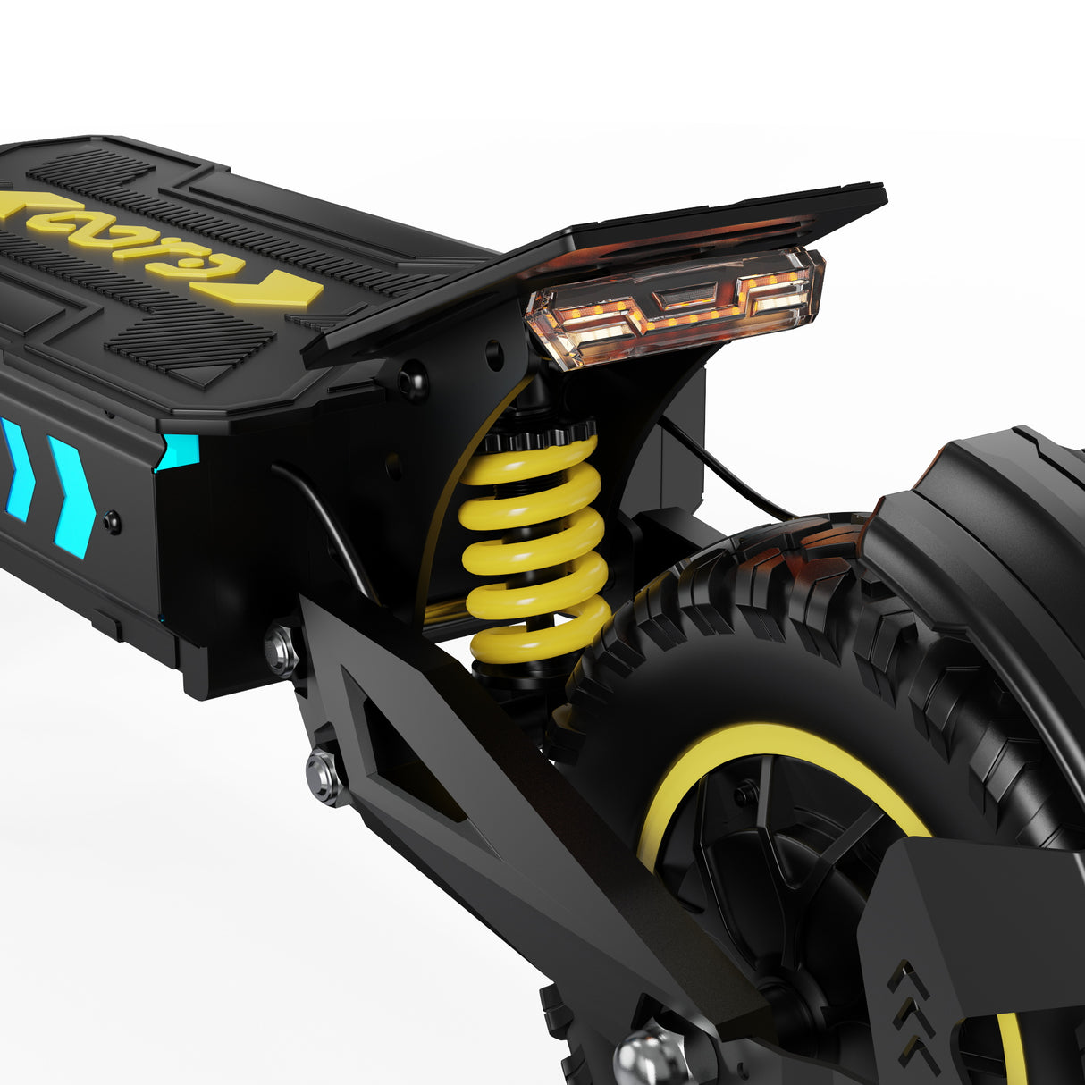 OOTD T10 Pro 11" Trottinette électrique tout-terrain Moteur 2600W 52V 23.4Ah Batterie