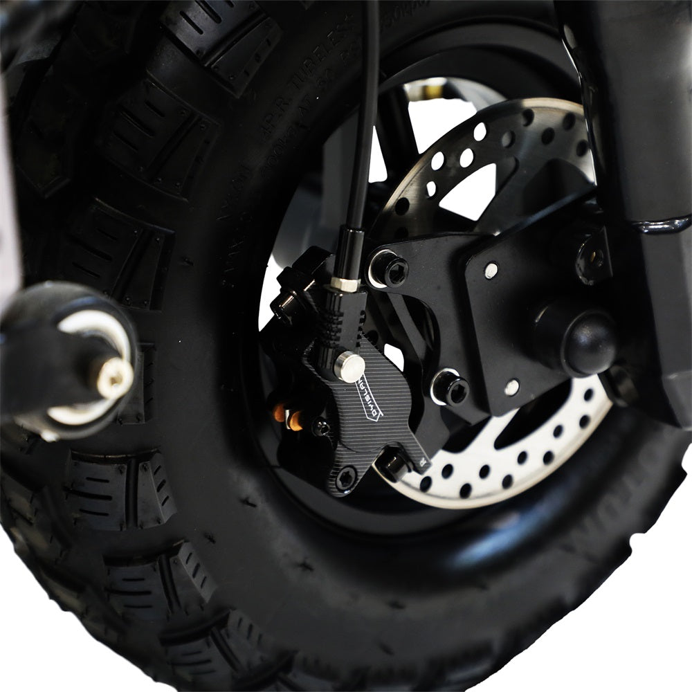 OOTD T30 13" Scooter 3 roues tout-terrain 1600W*2 Moteur double 60V 31.2Ah Batterie