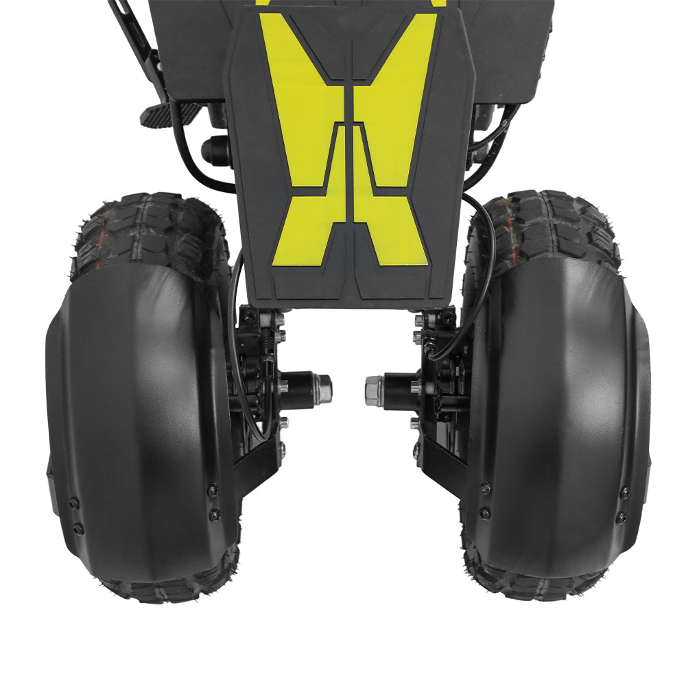 OOTD T30 13" Scooter 3 roues tout-terrain 1600W*2 Moteur double 60V 31.2Ah Batterie