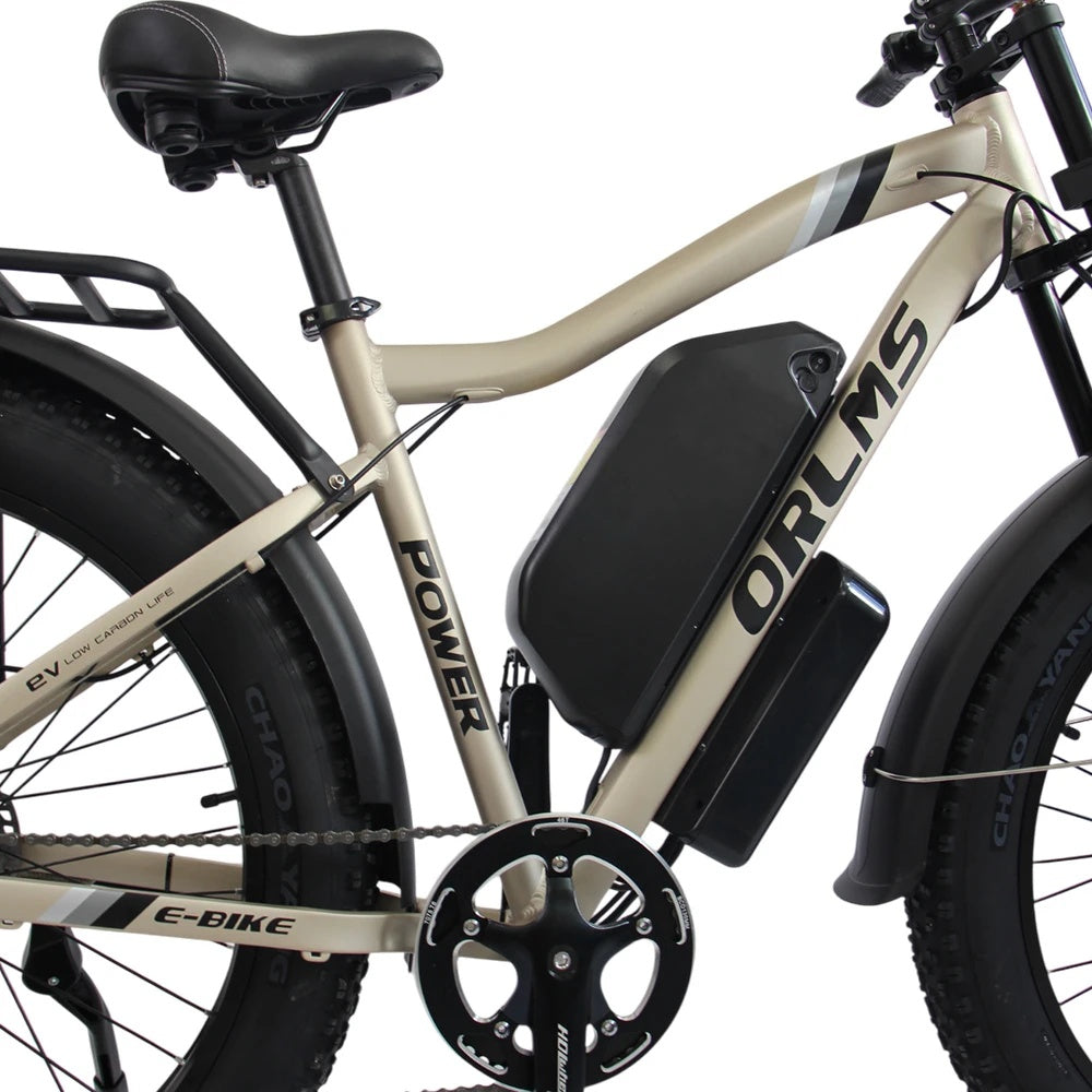 ORLMS MX500 VTT électrique 26“ pneus larges 2000W double moteur 52V 25Ah batterie