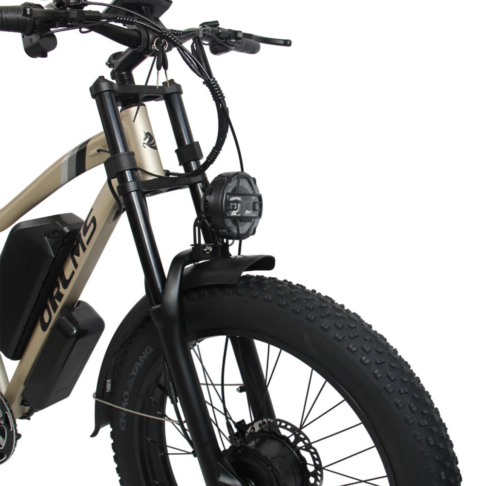 ORLMS MX500 VTT électrique 26“ pneus larges 2000W double moteur 52V 25Ah batterie