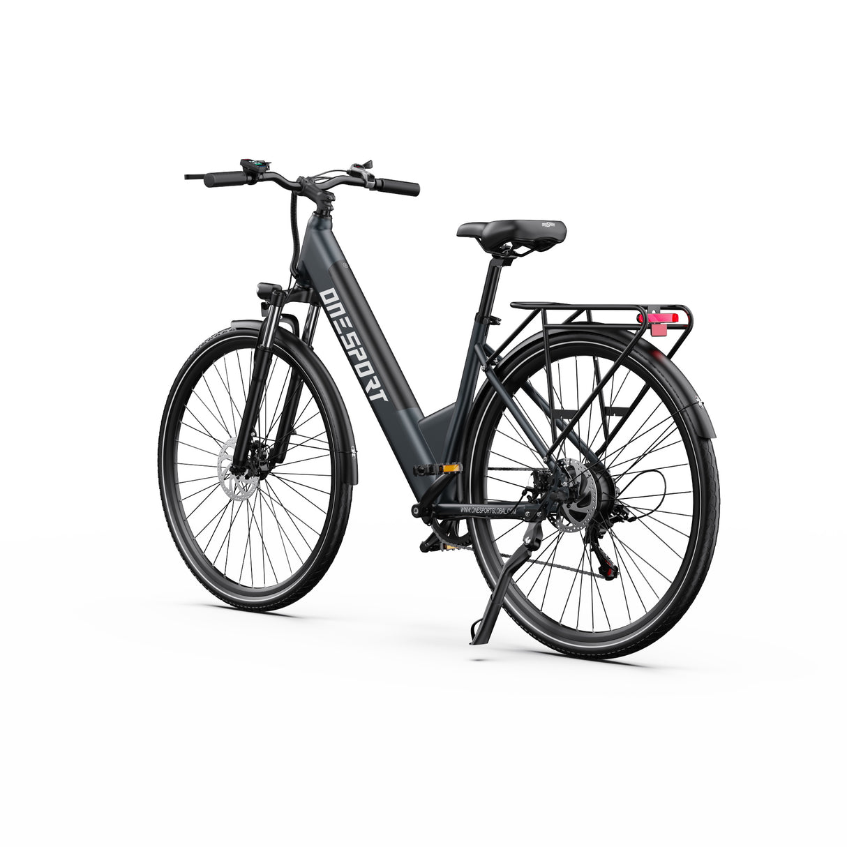 ONESPORT OT12 27.5" Vélo Électrique Urbain 250W Moteur 36V 13Ah Batterie Prise en Charge de l'App