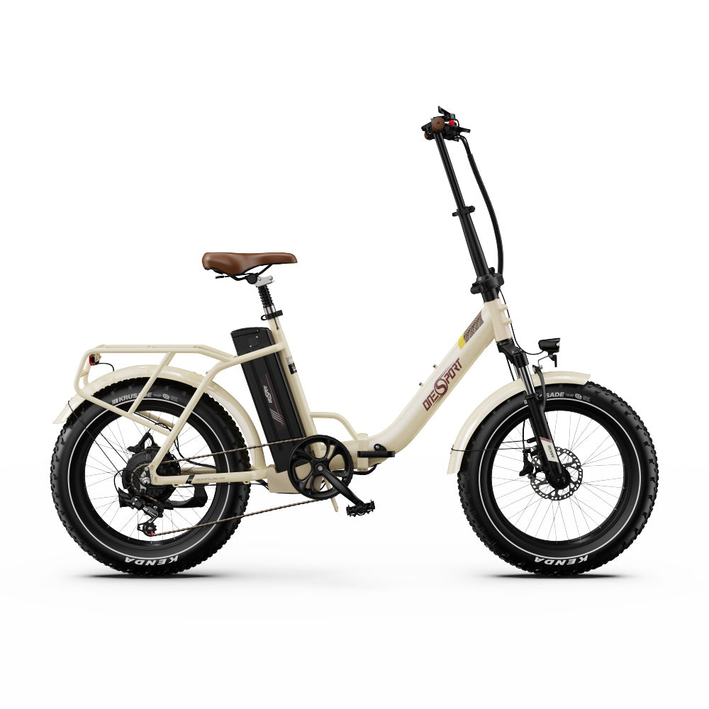 ONESPORT OT16 Max 20" Pouces Vélo Électrique Pliant De Ville Moteur 500W 48V 18Ah Batterie Compatible Avec L'application