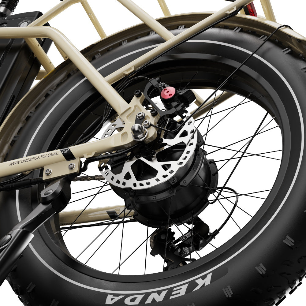 ONESPORT OT16 Max 20" Pouces Vélo Électrique Pliant De Ville Moteur 500W 48V 18Ah Batterie Compatible Avec L'application