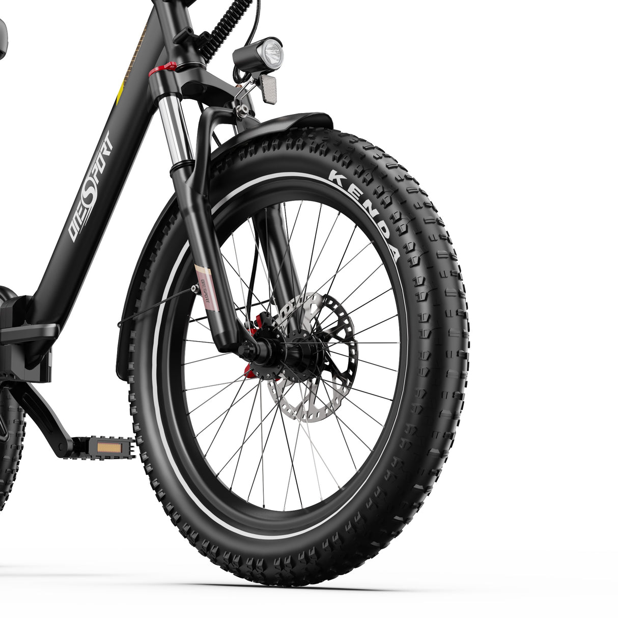 ONESPORT OT30 PRO 20" Tricycle Électrique Pliable 3 Roues Moteur 500W 48V 18Ah Batterie
