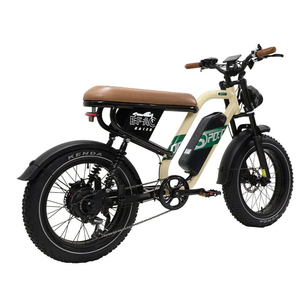 ONESPORT W66 20" Vélo rétro électrique 500W Moteur 48V 13,5Ah Batterie