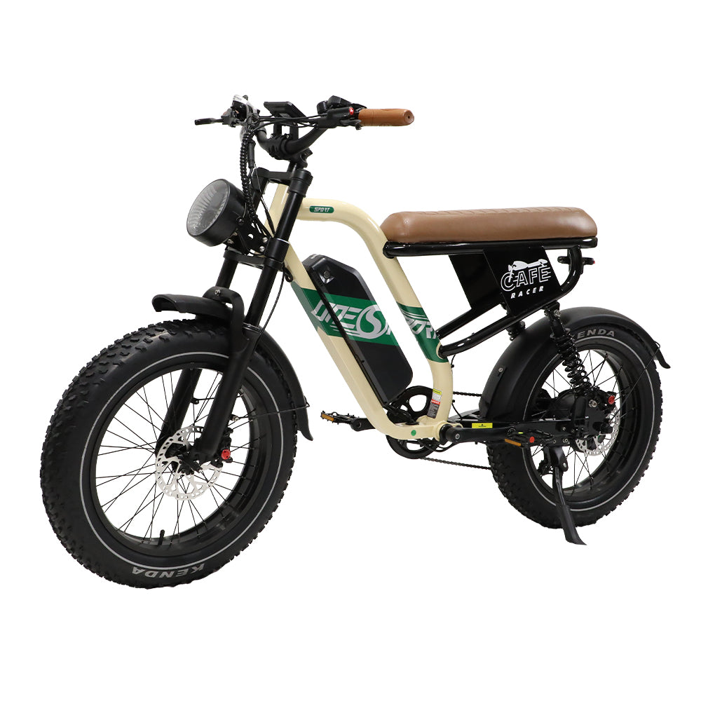 ONESPORT W66 20" Vélo rétro électrique 500W Moteur 48V 13,5Ah Batterie