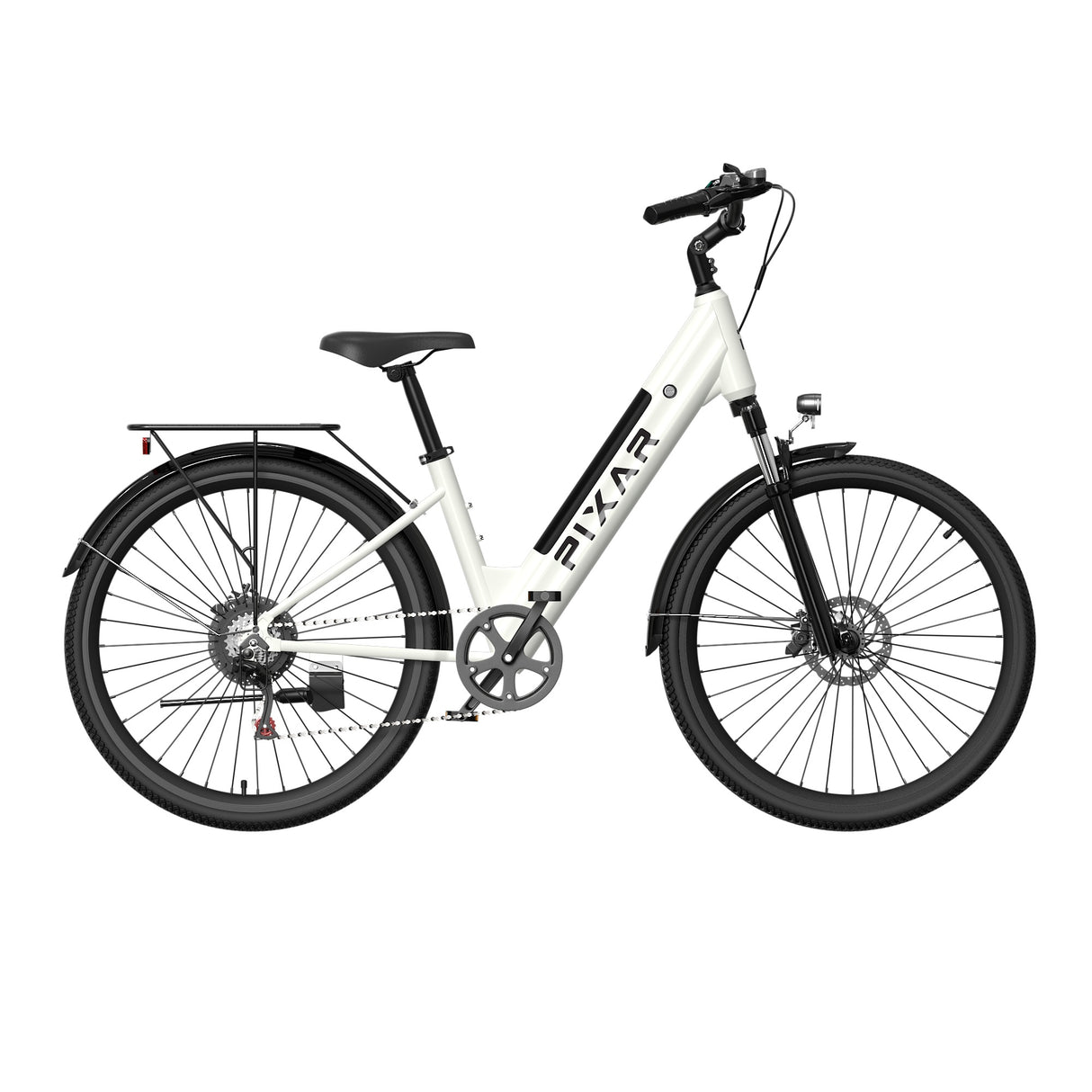 PIXAR Cruiser 27.5" Vélo Électrique Urbain 250W Moteur 36V 12.8Ah Batterie