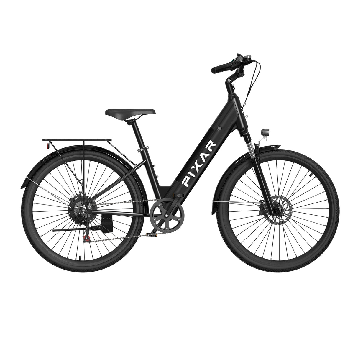 PIXAR Cruiser 27.5" Vélo Électrique Urbain 250W Moteur 36V 12.8Ah Batterie