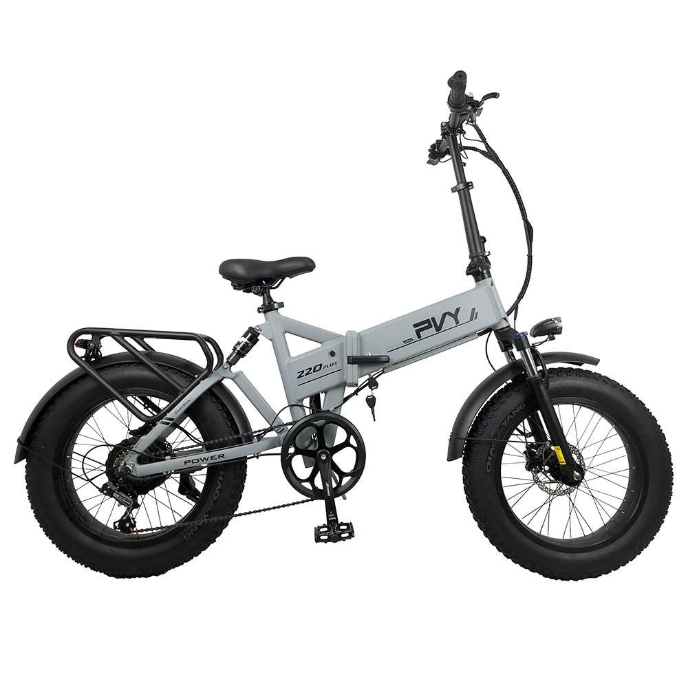 PVY Z20 Plus 20" Fat Tire Vélo électrique pliant 1000W Moteur 48V 16.5Ah Batterie