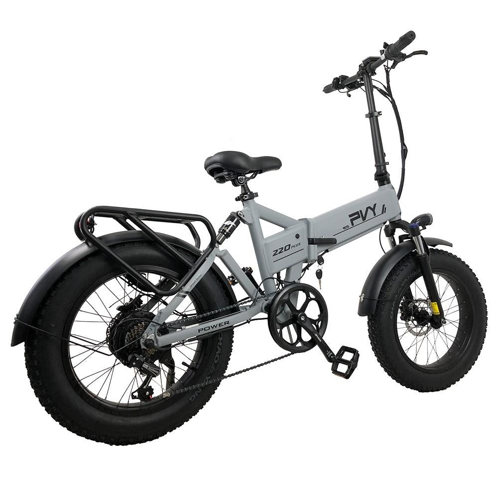 PVY Z20 Plus 20" Fat Tire Vélo électrique pliant 1000W Moteur 48V 16.5Ah Batterie