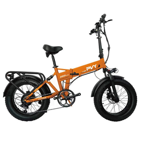 PVY Z20 Plus 20" Fat Tire Vélo électrique pliant 1000W Moteur 48V 16.5Ah Batterie