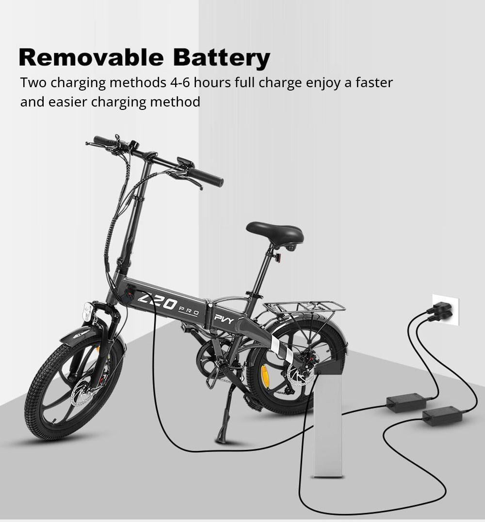 PVY Z20 Pro Vélo électrique de banlieue Combo