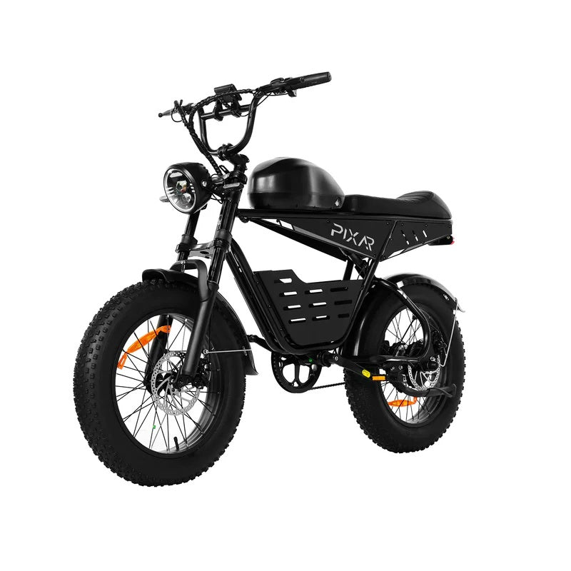 PIXAR SuperV 20" Vélo Électrique à Pneus Épais 500W Moteur 48V 30/15.6Ah Batterie