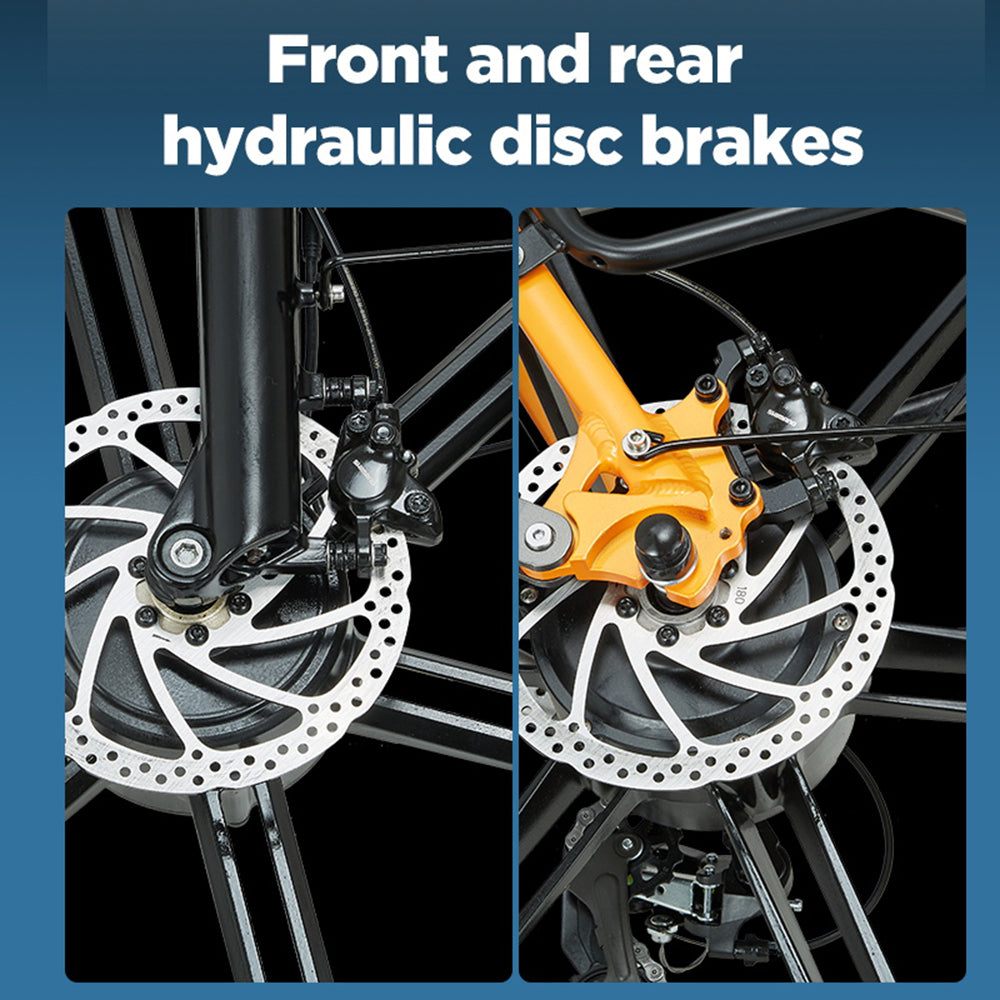RANDRIDE YX80M-2 Vélo électrique de montagne 26" 1000W*2 Dual Motors 48V 20Ah Batterie
