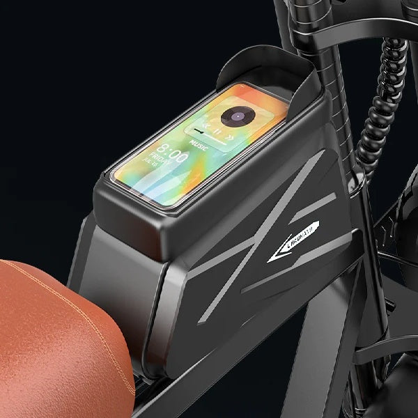 YVY CR20 20" Vélo Électrique Style Rétro Tout-Terrain Moteur 1000W Batterie 48V 20Ah
