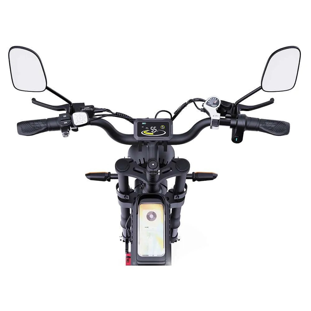 YVY Q20 Pro 20" Fat Tires Vélo électrique 1000W*2 Moteur 52V 20Ah Double Batterie