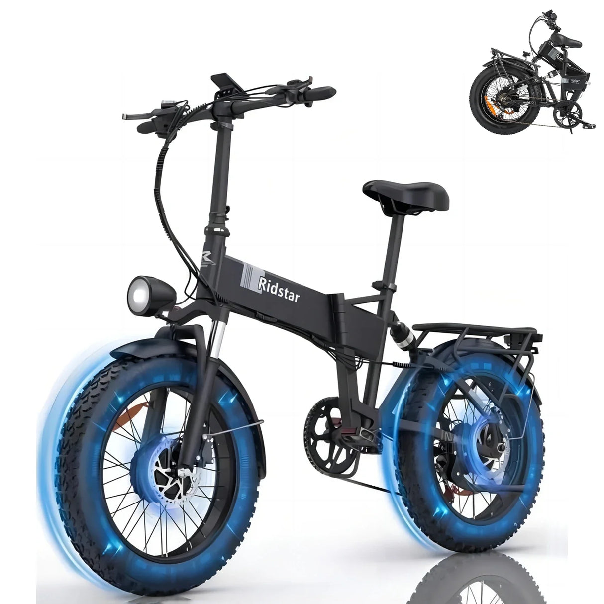 YVY H20 Pro 20" Vélo électrique pliant 2000W Moteur 48V 23AH Batterie