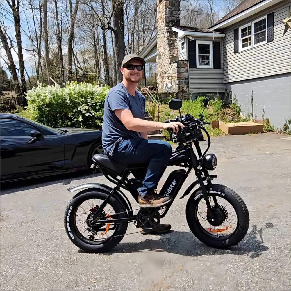 YVY Q20 Pro Pneus larges Vélo électrique Combo