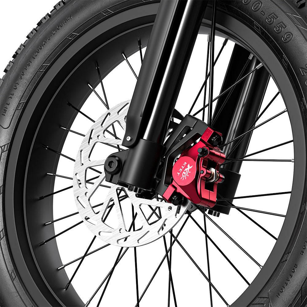 SHENGMILO S900 Vélo électrique tout-terrain 20" avec moteur 1500W 60V 30Ah batterie