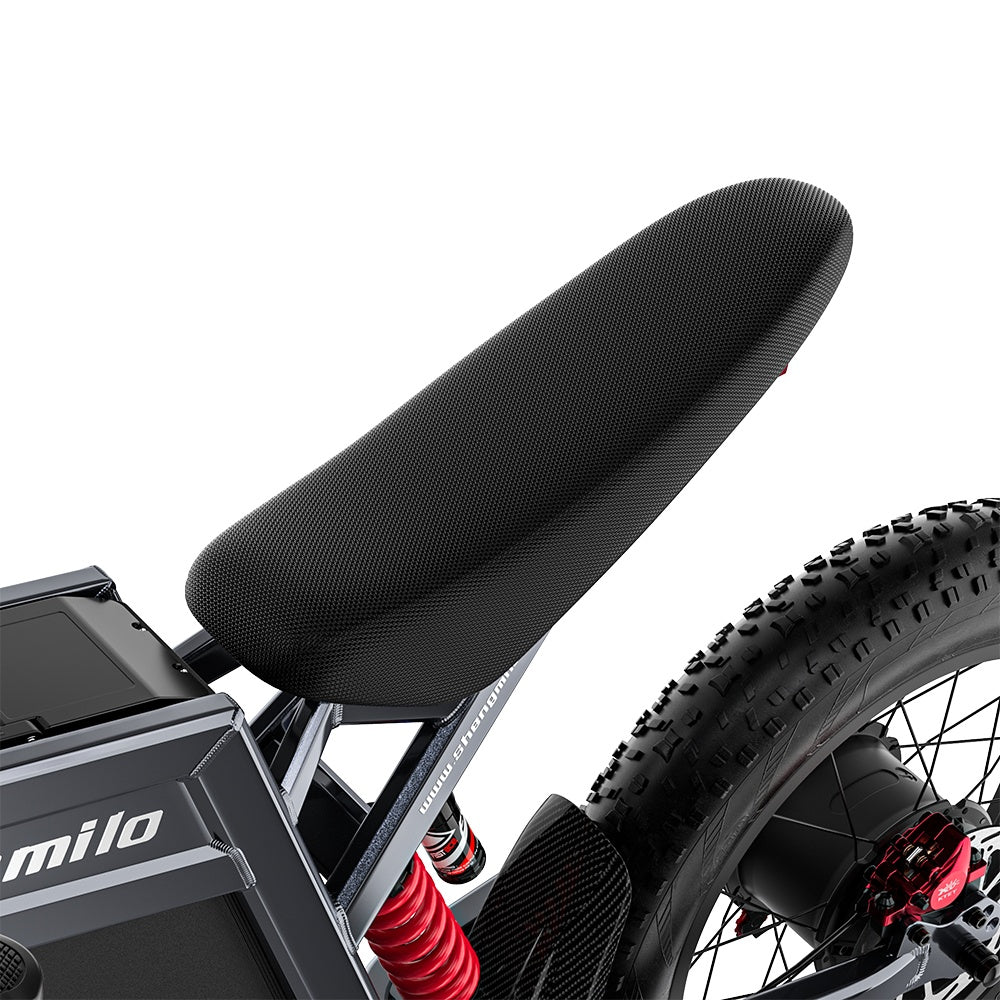SHENGMILO S900 Vélo électrique tout-terrain 20" avec moteur 1500W 60V 30Ah batterie
