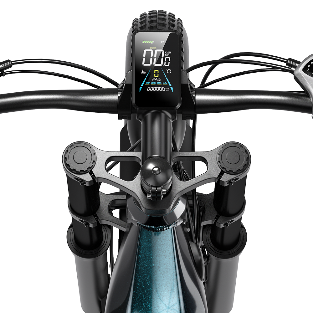 SHENGMILO S700 PRO 26" Vélo de ville électrique à gros pneus Step-Thru 1000W*2 Double Moteur 48V 25Ah Batterie