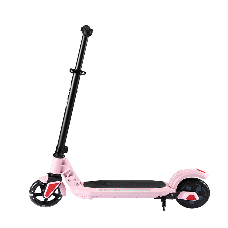 SIMATE S1 5.5" Trottinette Électrique Pliable pour Enfants 110W Moteur 24V 2.5Ah Batterie